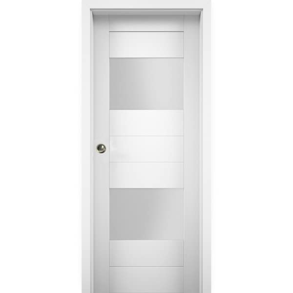 Vdomdoors Double Pocket Interior Door, 48